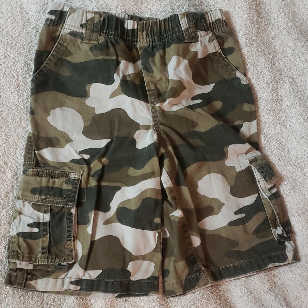 Greendog Olive and Tan Cargo Shorts